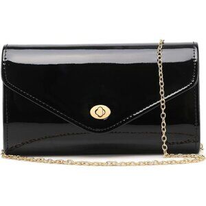 Envelope Clutch for Formal Party Black